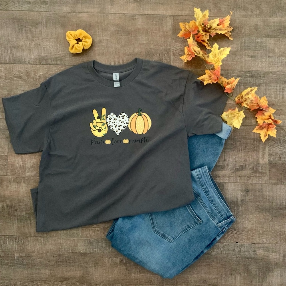 Peace Love Pumkpins Shirt